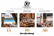 Jondal, Breogan Cocina Gallega y Sala de Corte entre los mejores 50 Restaurantes de la prestigiosa lista The 50 Best Steak Restaurants Europe 2026