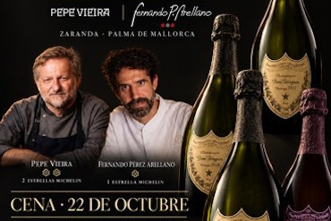 Cuatro añadas, cuatro manos: el esperado tándem de Pepe Vieira y Fernando Pérez arellano en Zaranda junto a Dom Pérignon