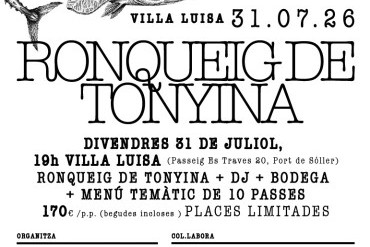 Villa Luisa Sóller celebra su cuarto ronqueo de atún con Santi Taura, Pau Navarro y el chef Marc Vivas de la mano de Balfegó