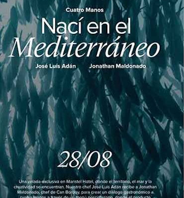 Nací en el Mediterráneo: el diálogo a cuatromanos entre José Luis Adán y Jhonatan Maldonado