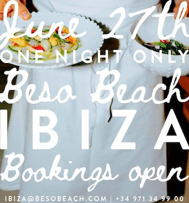 Paul Delrez Take Over at Beso Beach Ibiza