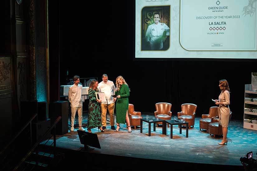 Begoña Rodrigo, Mejor Chef Mujer de Verduras de Europa y La Salita, premio Discovery de España 2023