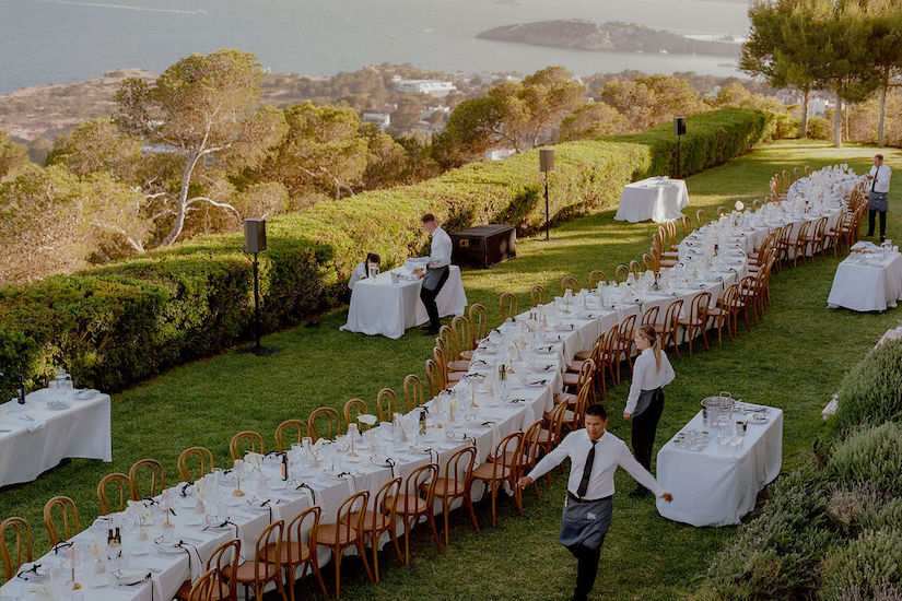 Wedding catering in Ibiza: the exclusivity and honesty of The Chef Ibiza