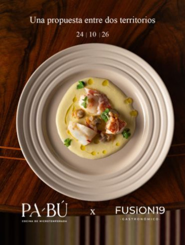 Cuando la hospitalidad cambia de casa: Fusion19 recibe a Pabú en el segundo capítulo de su diálogo gastronómico