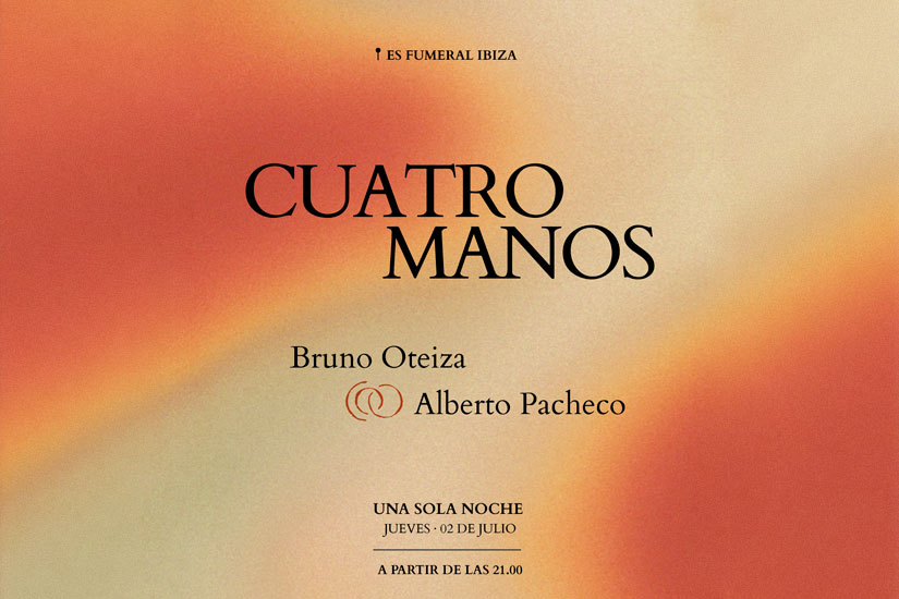 Es Fumeral inaugura su primer Cuatro Manos junto a Bruno Oteiza