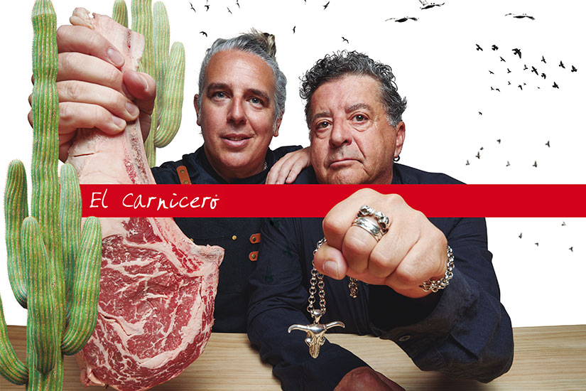 El Carnicero. The secret oasis among cacti and cocktails