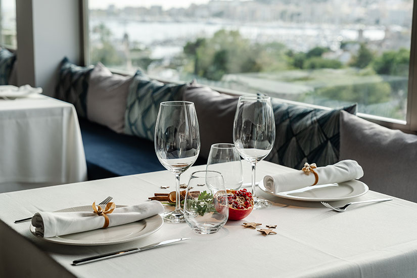 El hotel Saratoga y su restaurante L’Àtic, el destino gastronómico más brillante de la Navidad en Palma