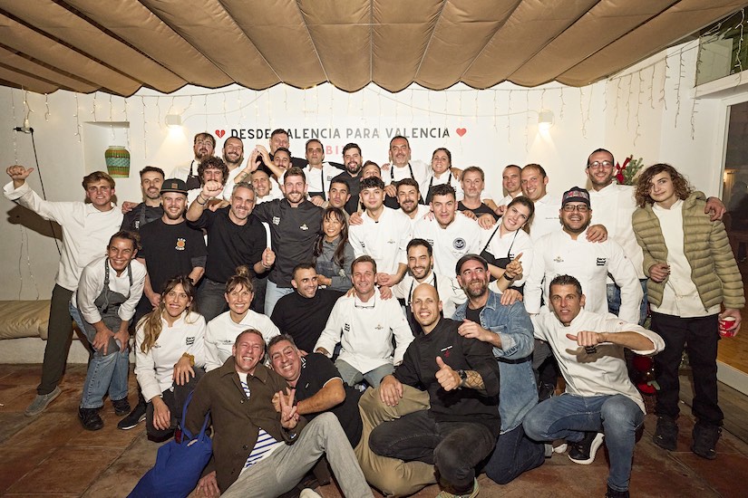 Éxito rotundo en la Cena Solidaria IBIZA Desde Valencia para Valencia