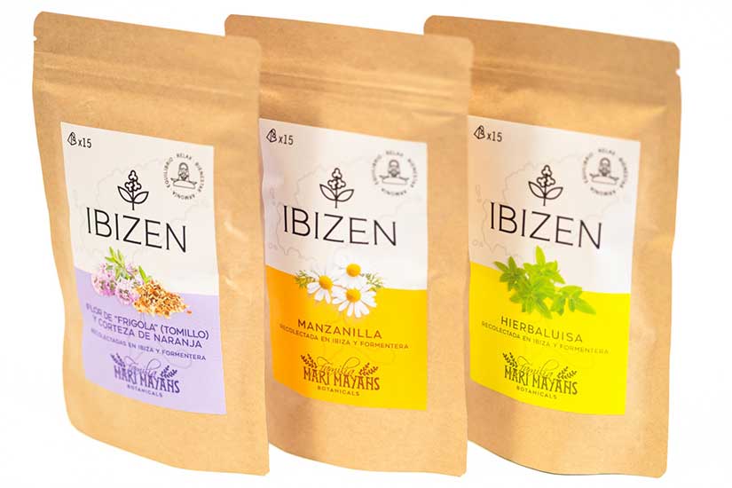 Familia Marí Mayans Botanicals presenta Ibizen Infusiones, 100% hierbas aromáticas de Ibiza y Formentera