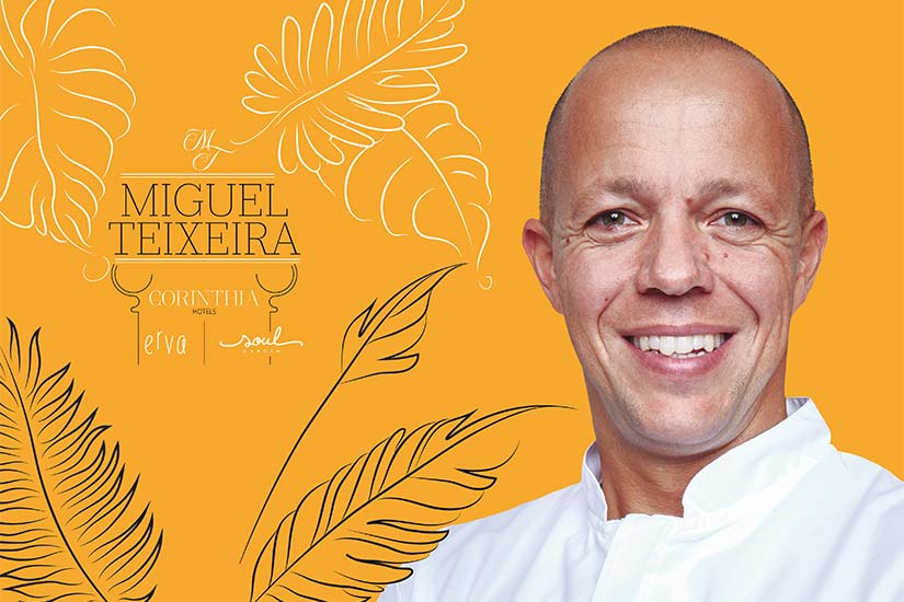 A cozinha de Miguel Teixeira, alma do luxo gastronómico