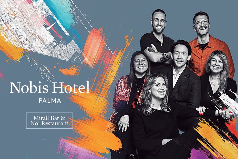 Nobis Palma - Mirall Bar & Noi Restaurant. Inside out: Full-colour therapy