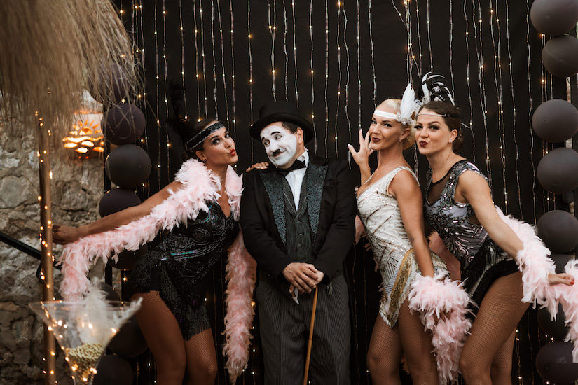 La noche Gran Gatsby en Beach Club Gran Folie