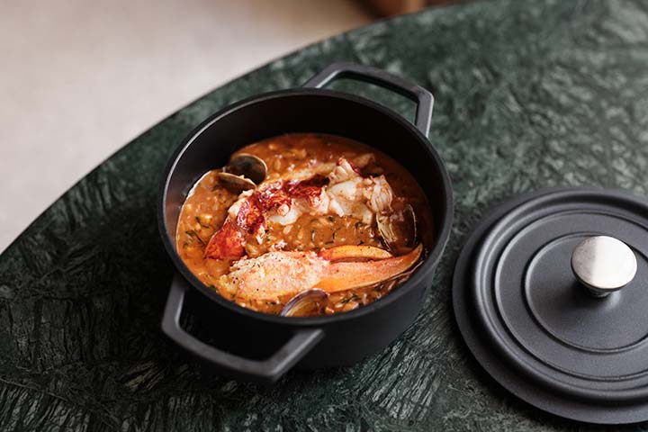 Arroz de marisco. Chef Nuno Mendes, Lisboa