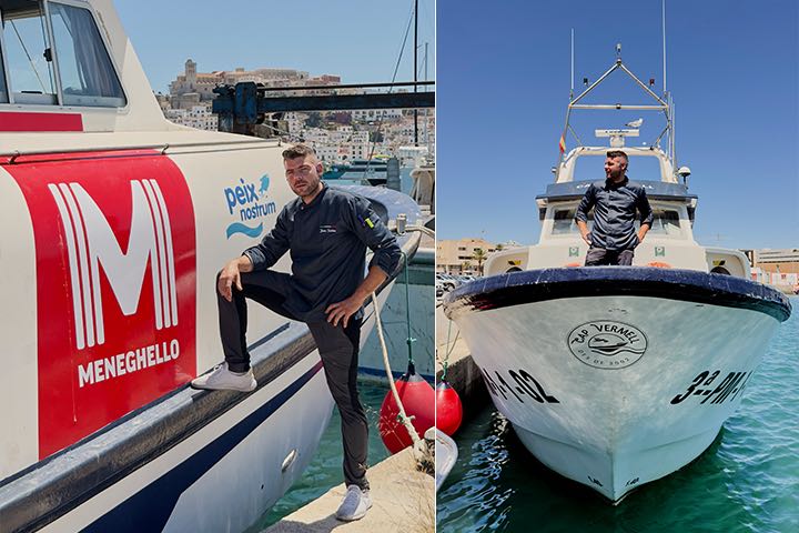 Fishing boat. Meneghello Food & Fish