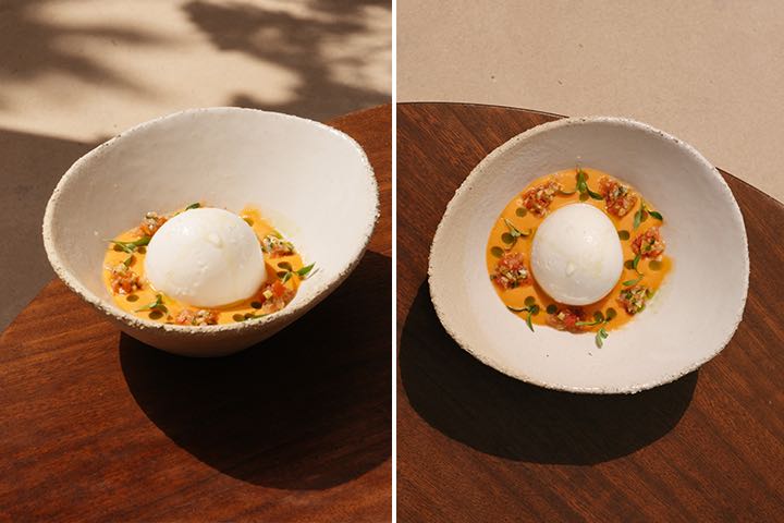 Burrata. Dunas de Formentera