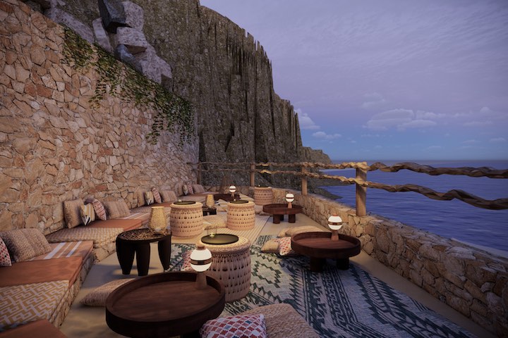 Nômade Temple Ibiza terrace