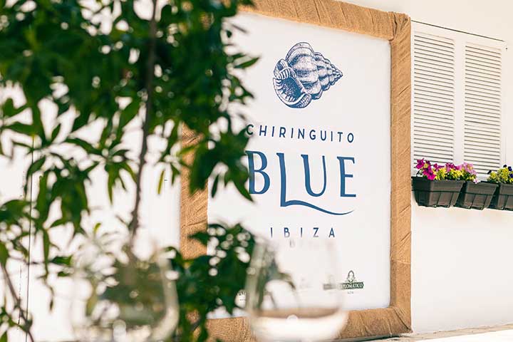 Cartel Chiringuito Blue Ibiza