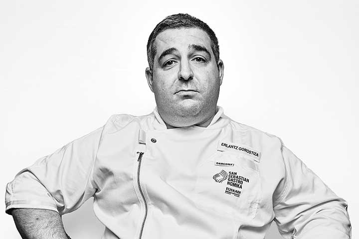 Chef Erlanz Gorostiz. Gastronomika 2021