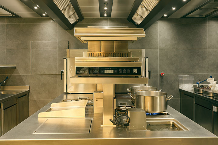 Cocina profesional completa de Gasifred, Ibiza