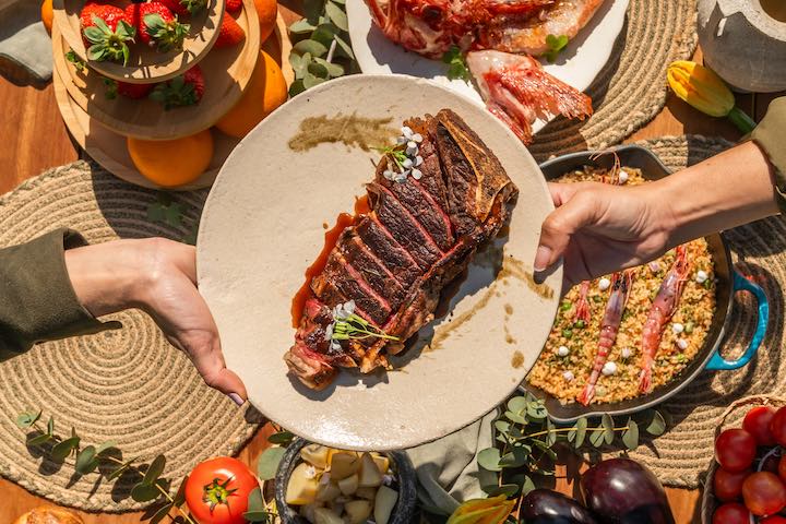Platos en Reserva Rotana, Mallorca