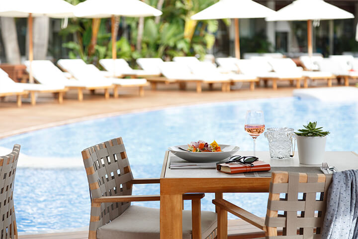 Pool Restaurant. Ibiza Gran Hotel