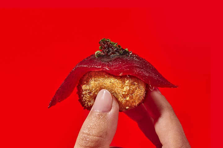 Croqueta de la Pedroche. StreetXO Ibiza