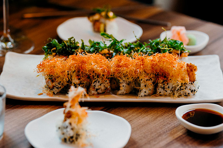 Su Roll y Spicy Tuna. Restaurante Sushimi, Ibiza