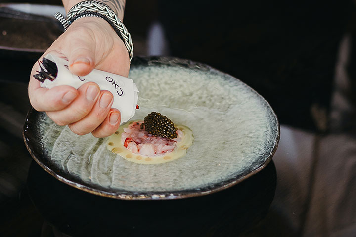 Tartar de gambero rojo. TEYO, Ibiza