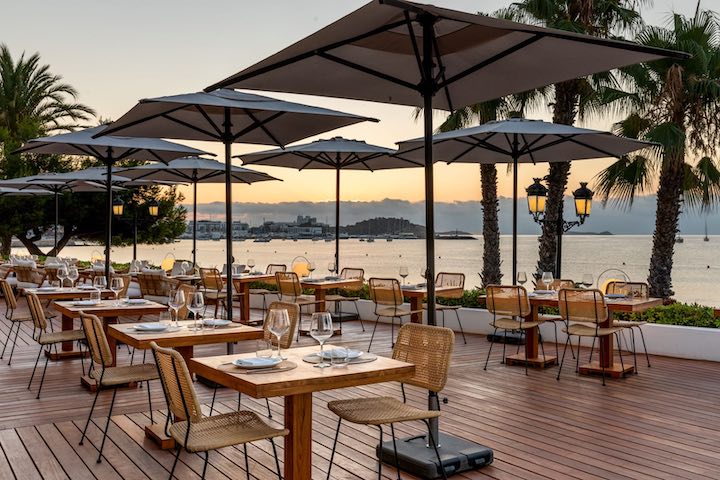 Hotel Riomar terrace. Ocean Brasserie & Bar