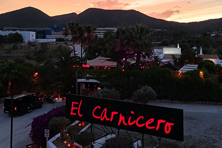 Aerial view of El Carnicero