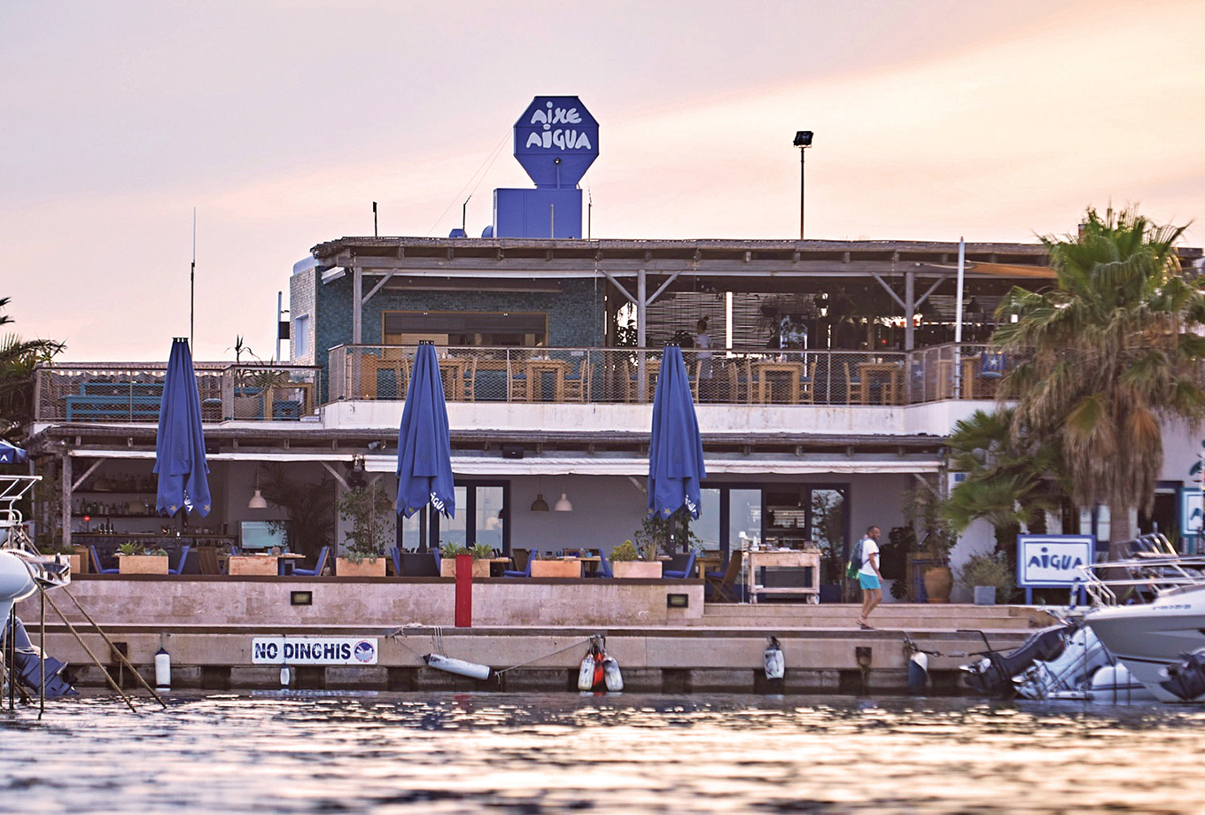 Aigua restaurant,  Formentera