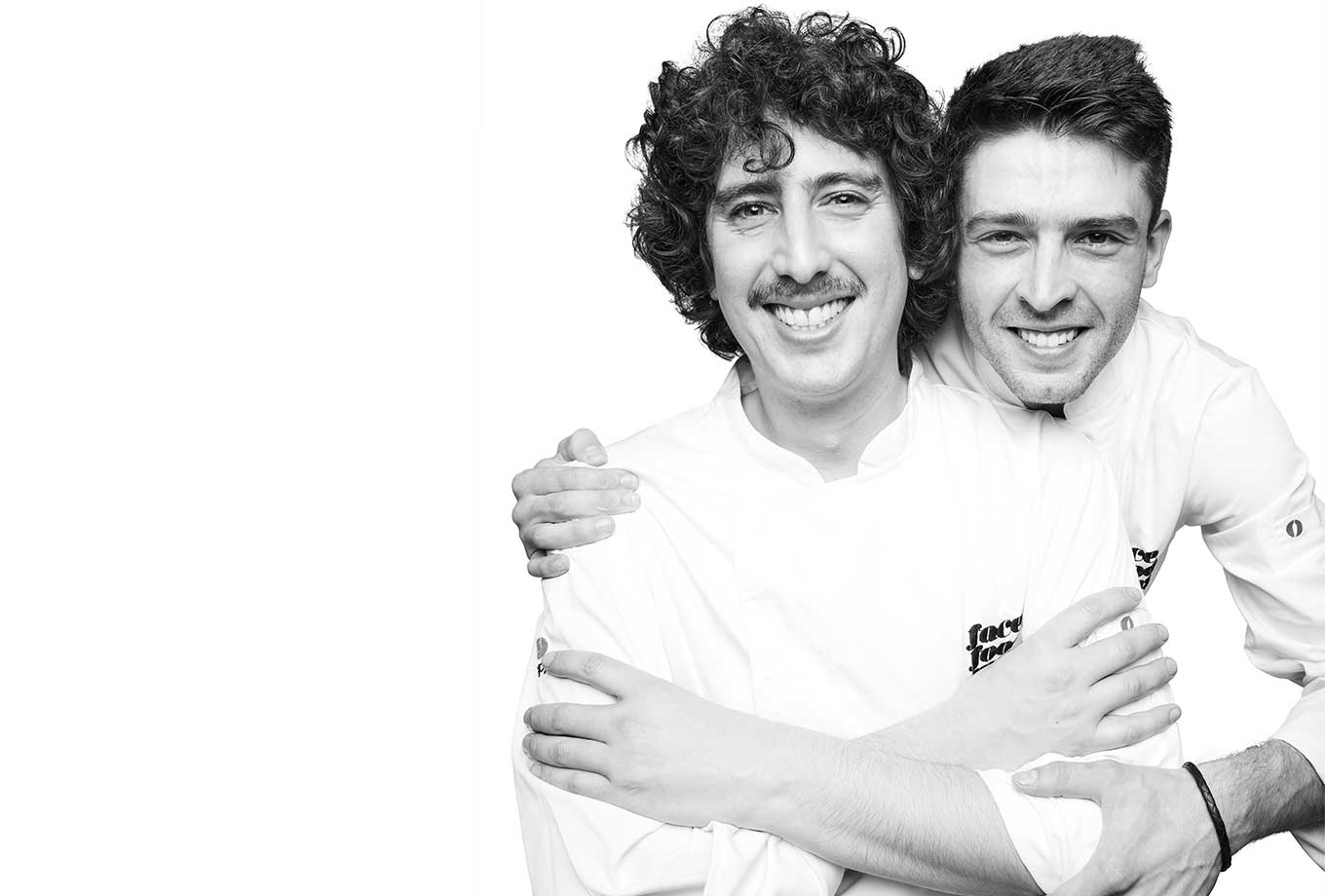 Alberto and Marc, Es Fumeral restaurant, Ibiza Alberto and Marc, Es Fumeral restaurant, Ibiza