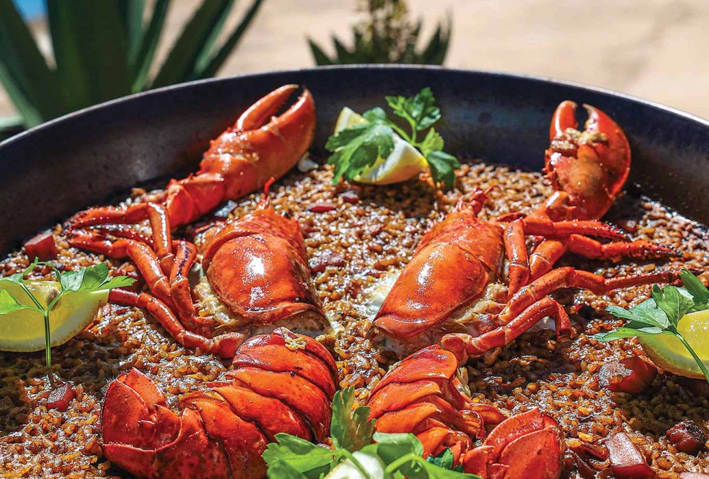 Lobster rice. El Náutico Ibiza restaurante Lobster rice. El Náutico Ibiza restaurante