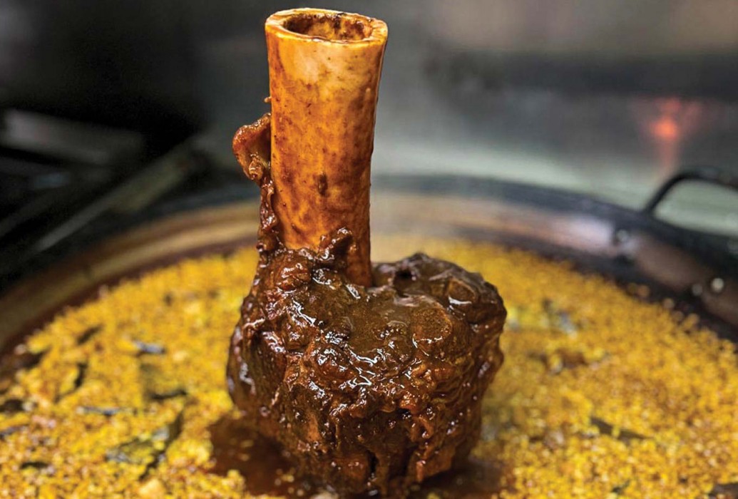 Shank rice. Can Tina Ibiza Restaurant