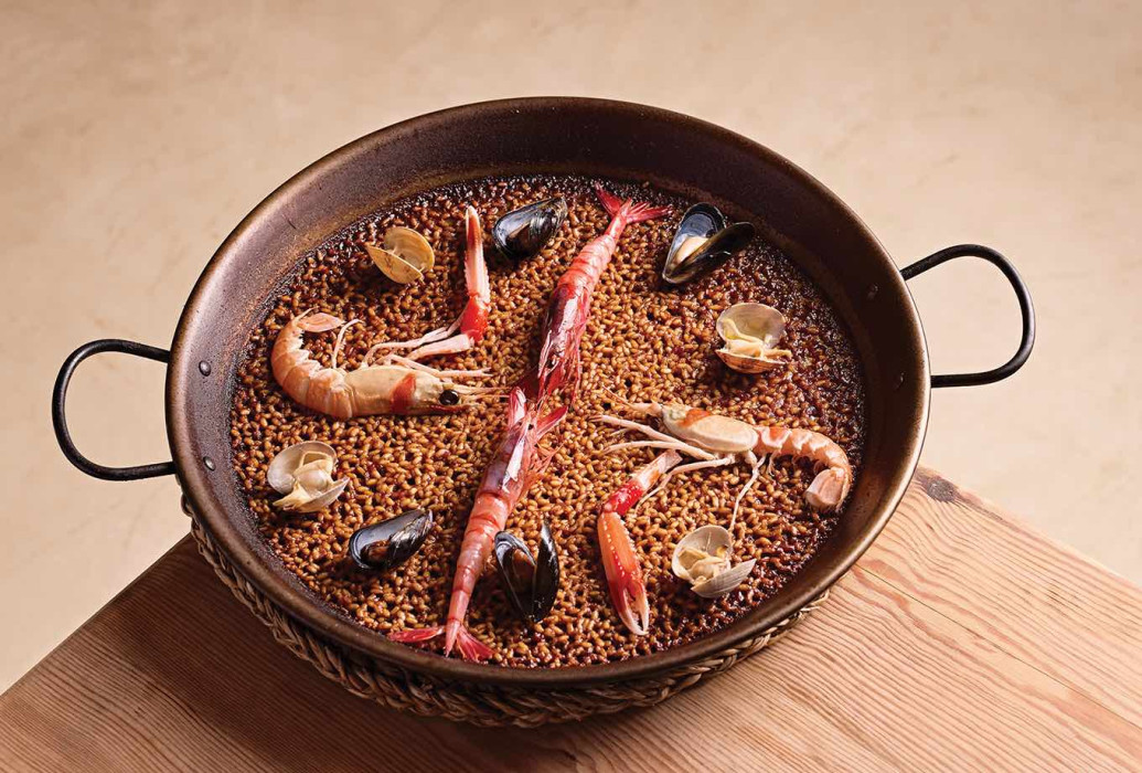 Seafood rice. Hannah Formentera