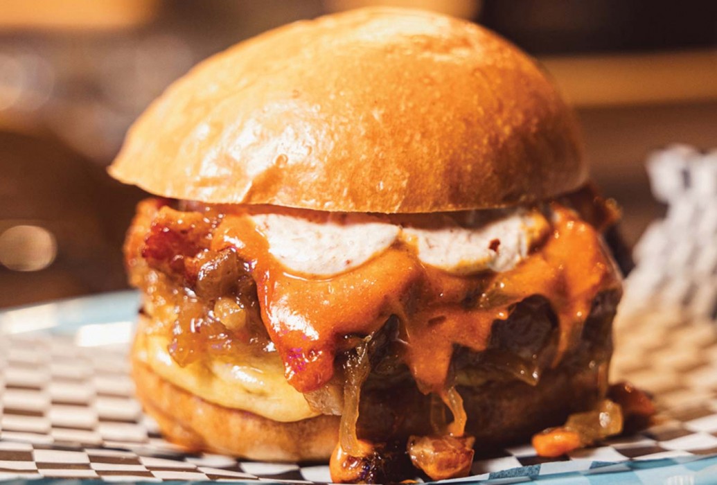 MILF Burger. Mama Carmen Restaurant, Formentera MILF Burger. Mama Carmen Restaurant, Formentera