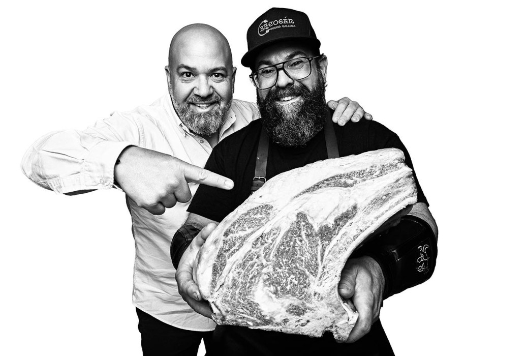 Carlos and Marcos. Breogán Cocina Gallega team, Palma de Mallorca Carlos and Marcos. Breogán Cocina Gallega team, Palma de Mallorca