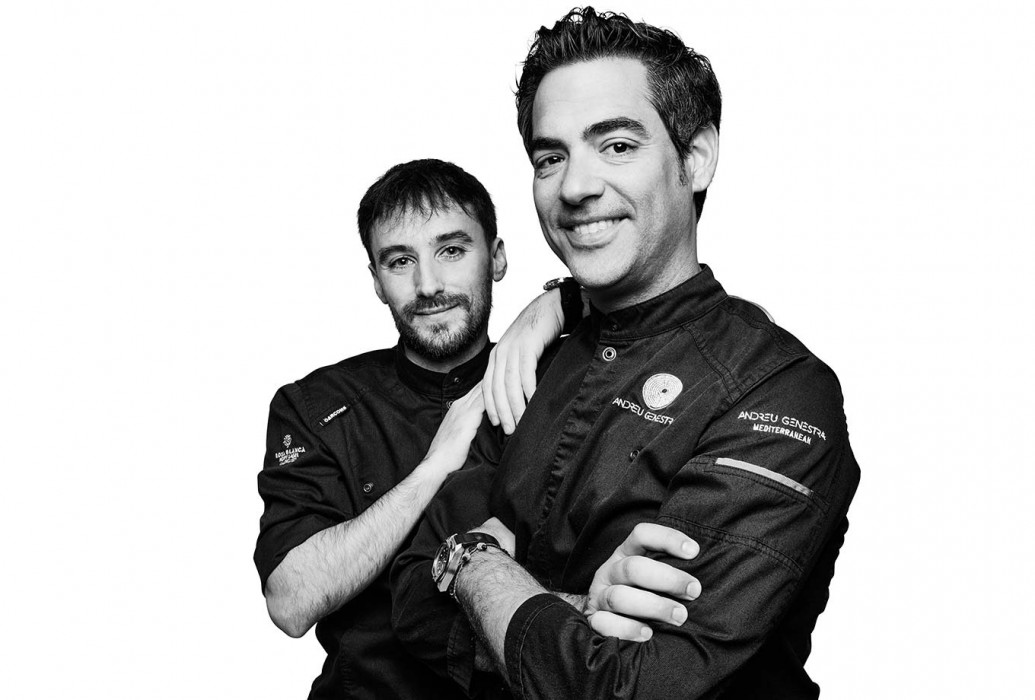 Andreu Genestra y Josep Arenas. Restaurante Andreu Genestra, Mallorca Andreu Genestra y Josep Arenas. Restaurante Andreu Genestra, Mallorca