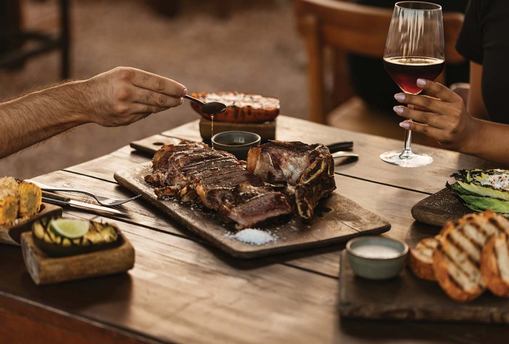 Chuleton. Restaurant Casa Maca, Ibiza Chuleton. Restaurant Casa Maca, Ibiza