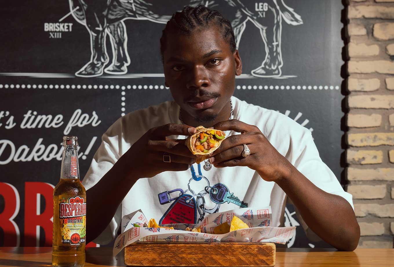 Burrito. Dakota Tex Mex Restaurant, Mallorca Burrito. Dakota Tex Mex Restaurant, Mallorca