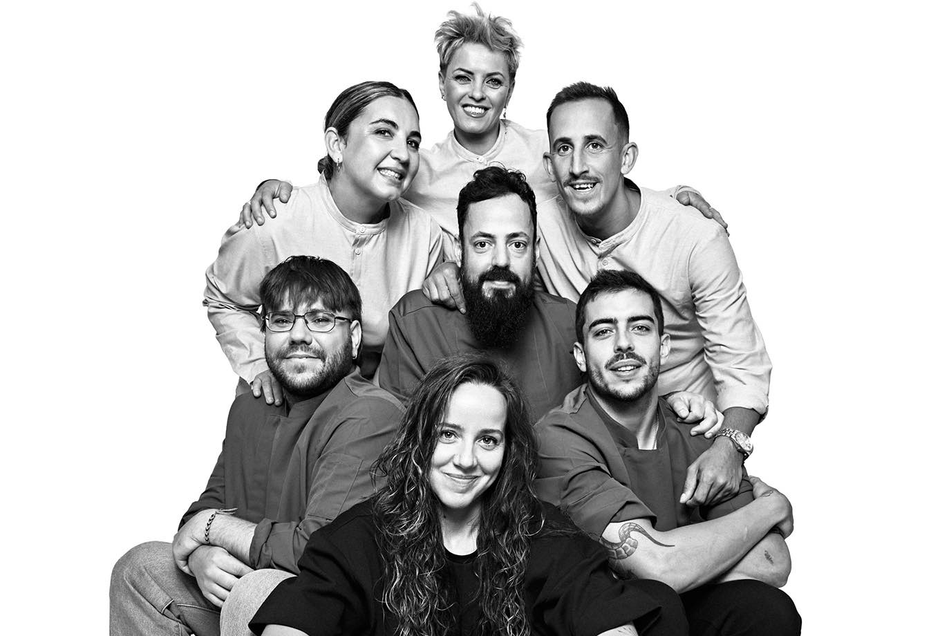 Martina y Rubén. Equipo Restaurante Casbah Formentera