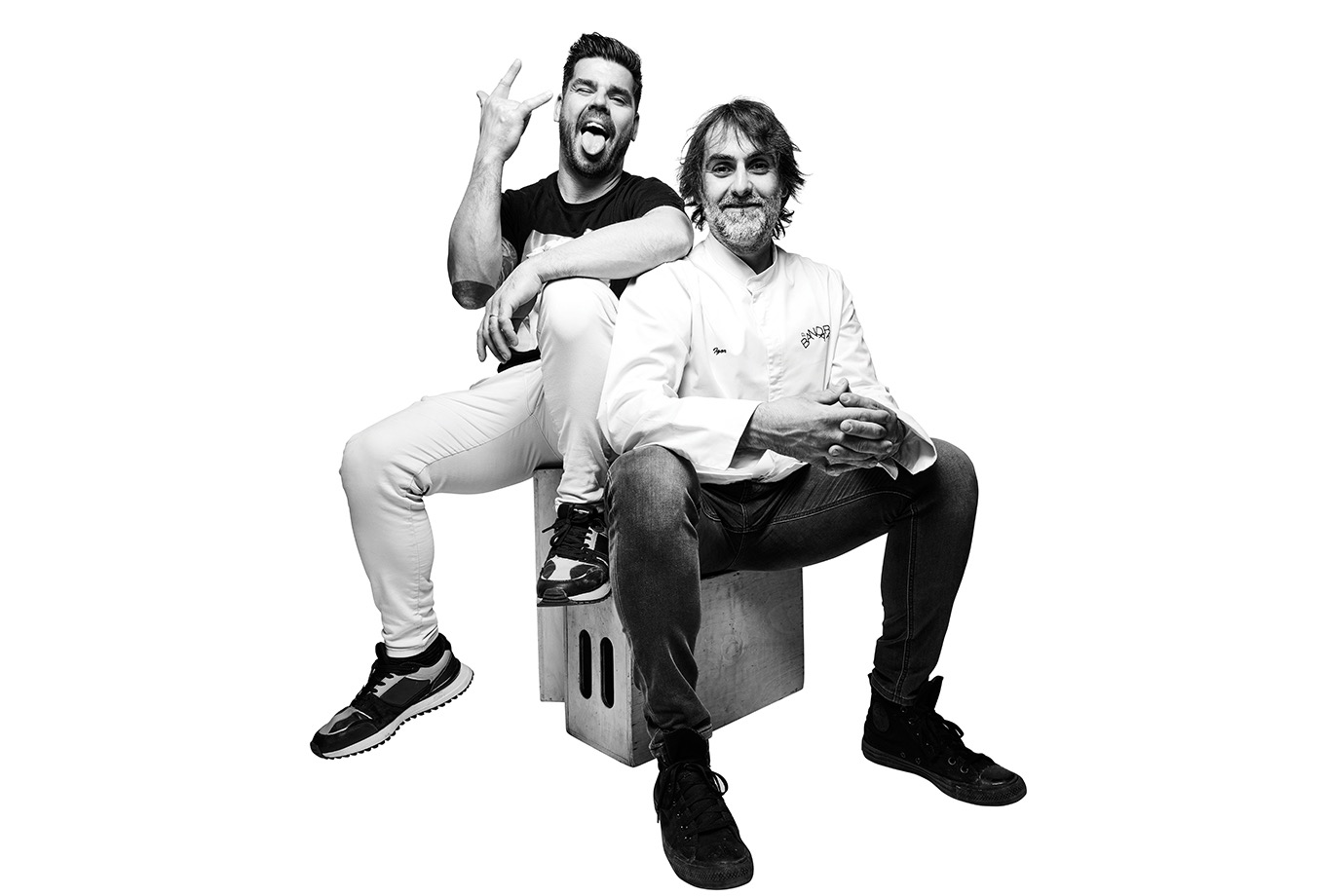 Jaume and Igor. Restaurant El Bandarra team, Palma de Mallorca Jaume and Igor. Restaurant El Bandarra team, Palma de Mallorca