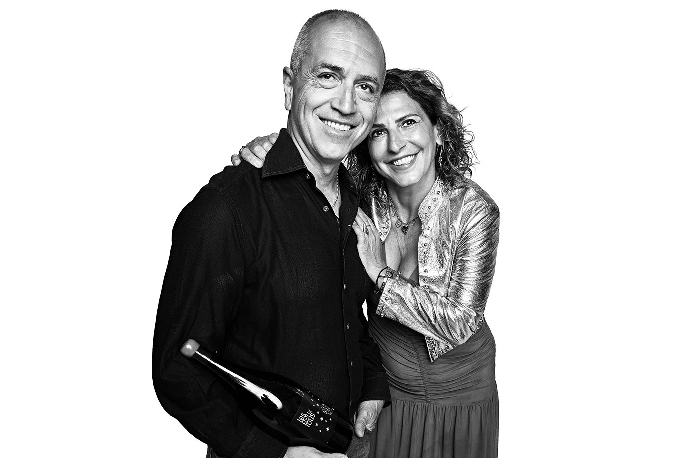 Tito and Patricia. Owner and chef of Local Only Ibiza