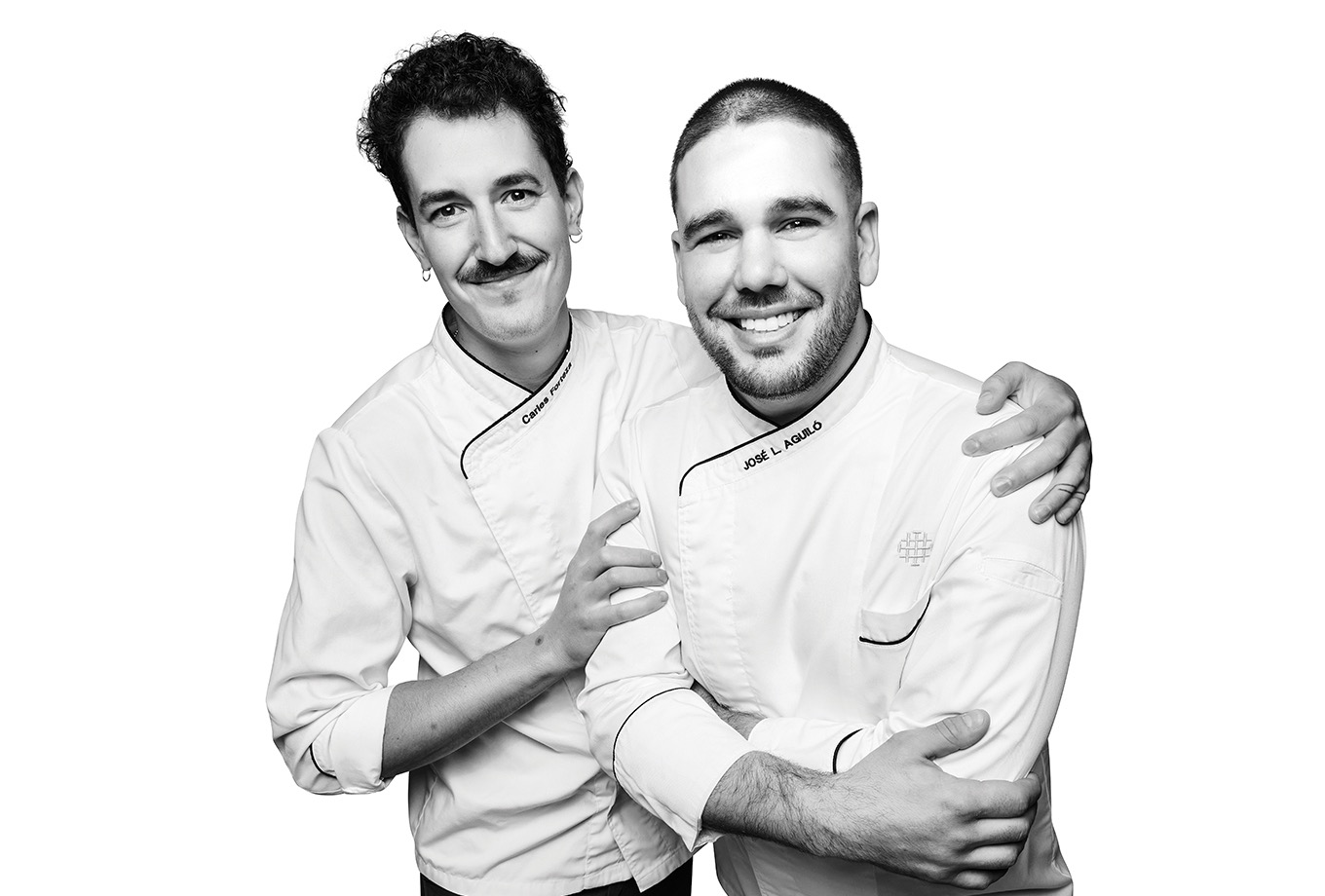 Carles y José. QUADRAT Restaurant & Garden, Palma de Mallorca Carles y José. QUADRAT Restaurant & Garden, Palma de Mallorca