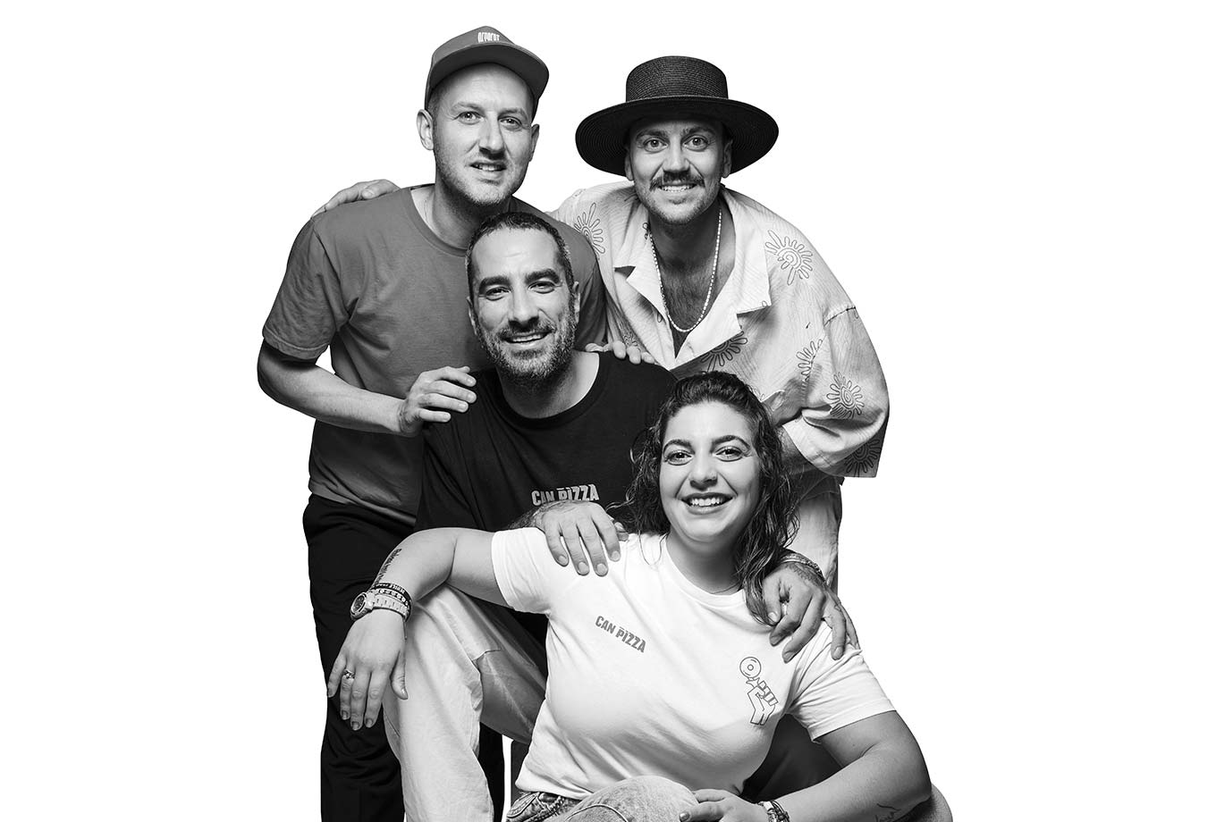 jonni, Lorenzo, Biagio and Giusy. Can Pizza Ibiza Team jonni, Lorenzo, Biagio and Giusy. Can Pizza Ibiza Team