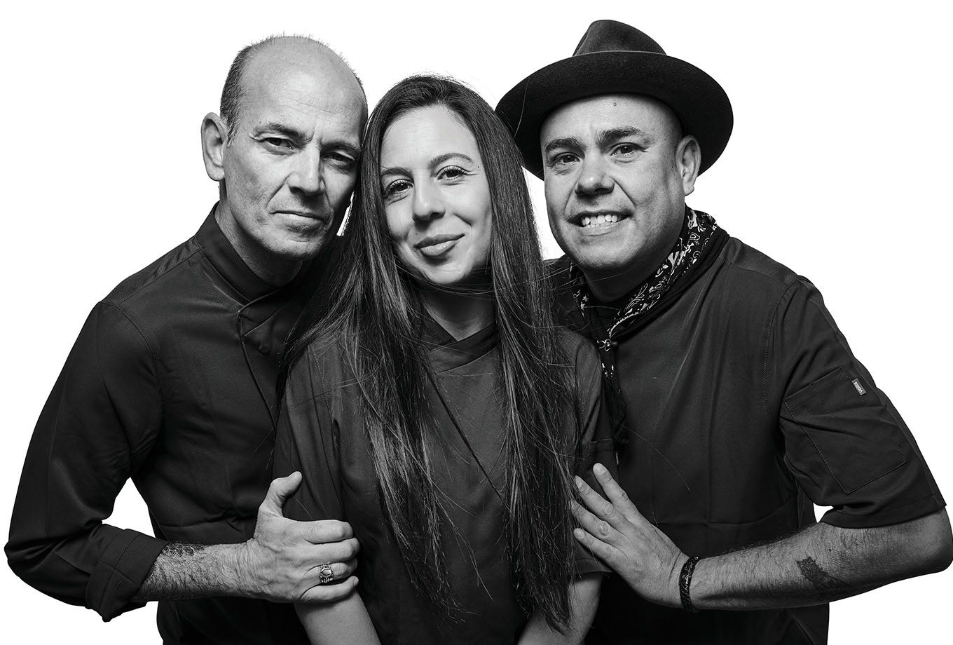 Jessica, Diego and Everardo, El Clodenis team, Ibiza Jessica, Diego and Everardo, El Clodenis team, Ibiza