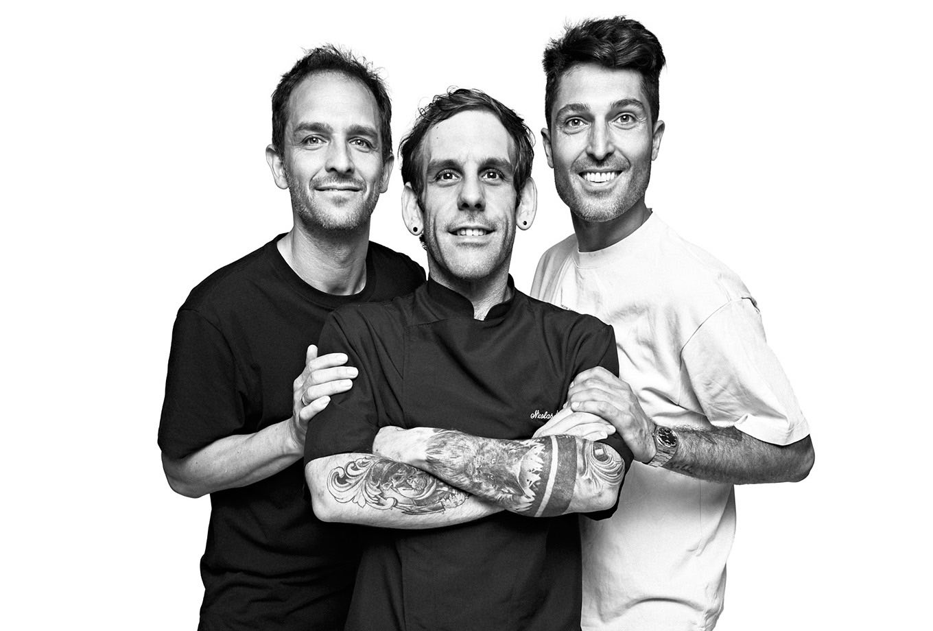 Juan, Gustavo and Nicolás, Es Mercat Team. Ibiza Juan, Gustavo and Nicolás, Es Mercat Team. Ibiza