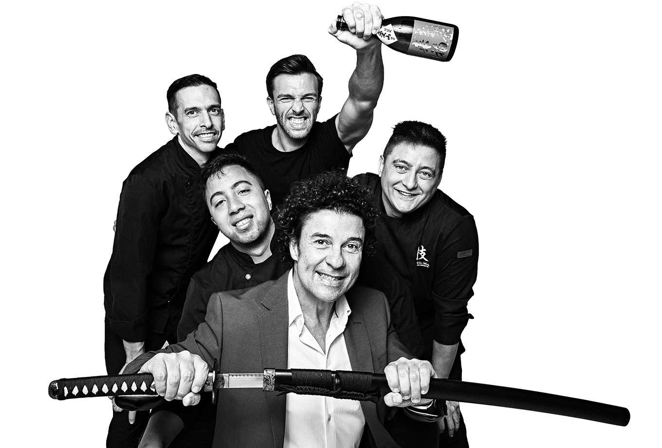 Equipo restaurante Kno-ma. Mallorca