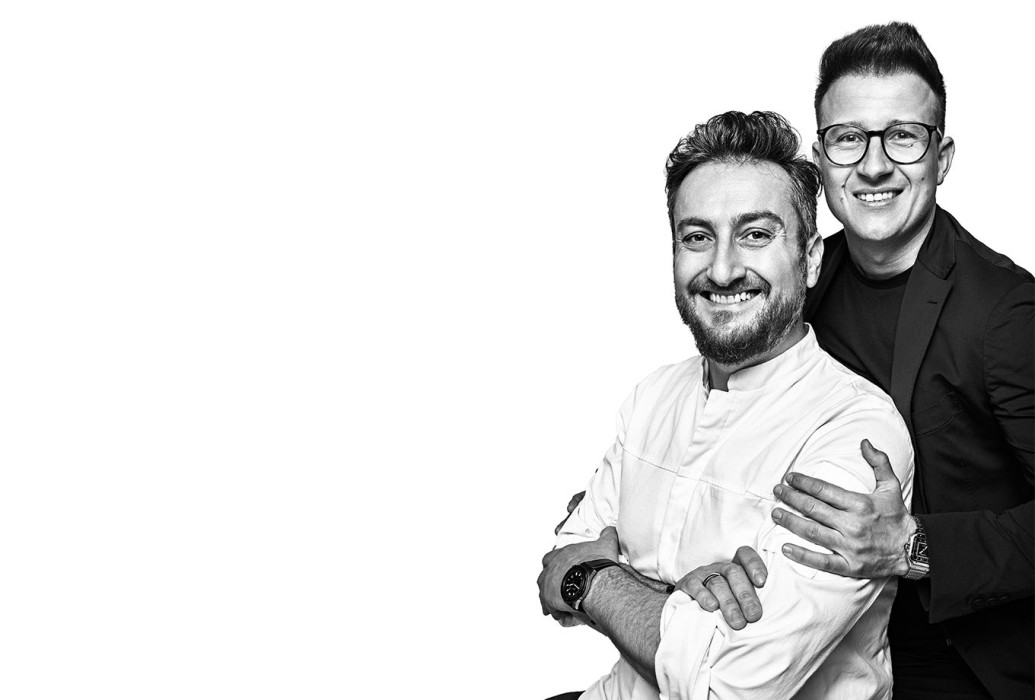 Luca y Riccardo. Equipo Restaurante Nudos Atelier, Palma de Mallorca Luca y Riccardo. Equipo Restaurante Nudos Atelier, Palma de Mallorca