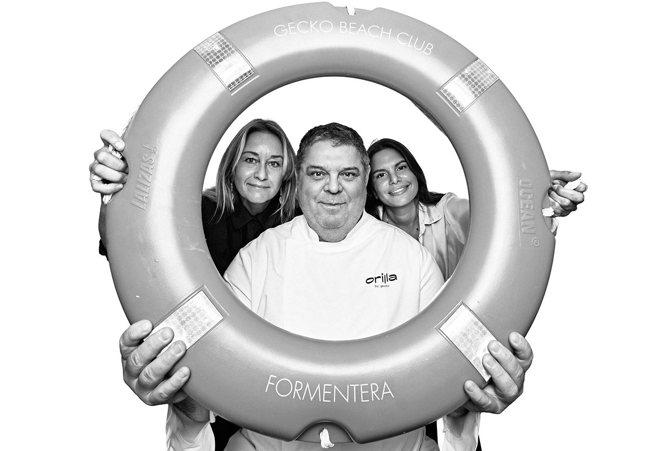 Juan, Shauna and Natalia. Orilla Restaurante by Gecko team